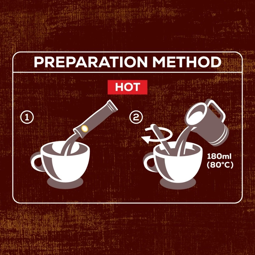 OLDTOWN Hazelnut Flavoured Instant 3in1 Premix White Coffee, 13 Sticks (Expiry: July 2026) - Image 3