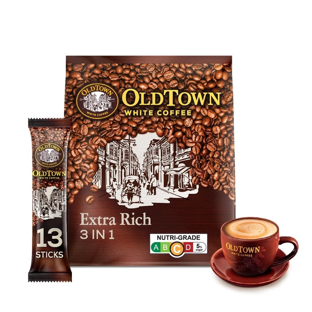 OLDTOWN Extra Rich Instant 3in1 Premix White Coffee, 13 Sticks (Expiry: June 2026) - Image 3