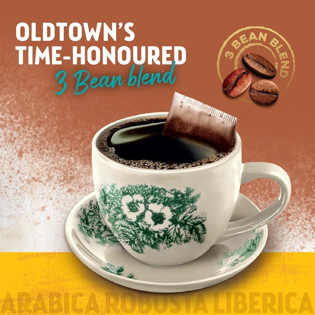 OLDTOWN Nan Yang Roasted White Coffee O Kosong, 20 Sachets (Expiry: Oct 2026) - Image 3