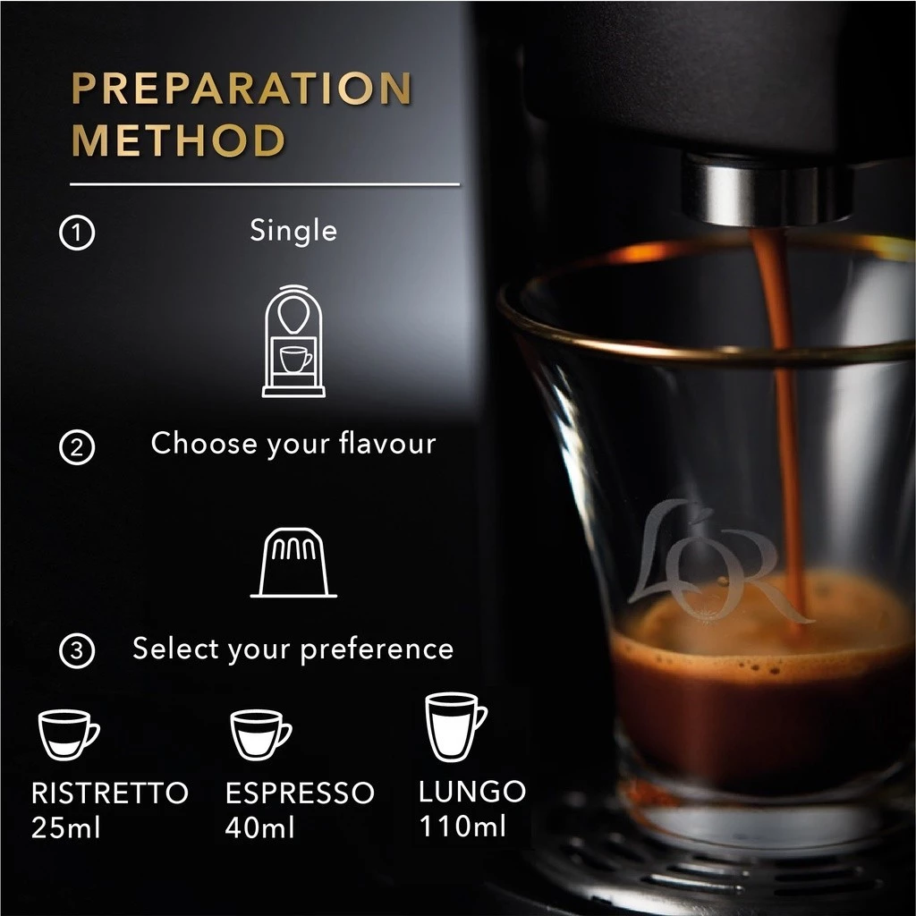 (Bundle of 4) L’OR Espresso Nespresso® Compatible Coffee Capsules, 10 capsules per pack - Image 5