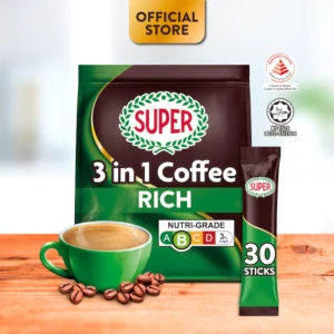 SUPER Rich Instant 3in1 Coffee, 30 sticks (Expiry: March 2027)