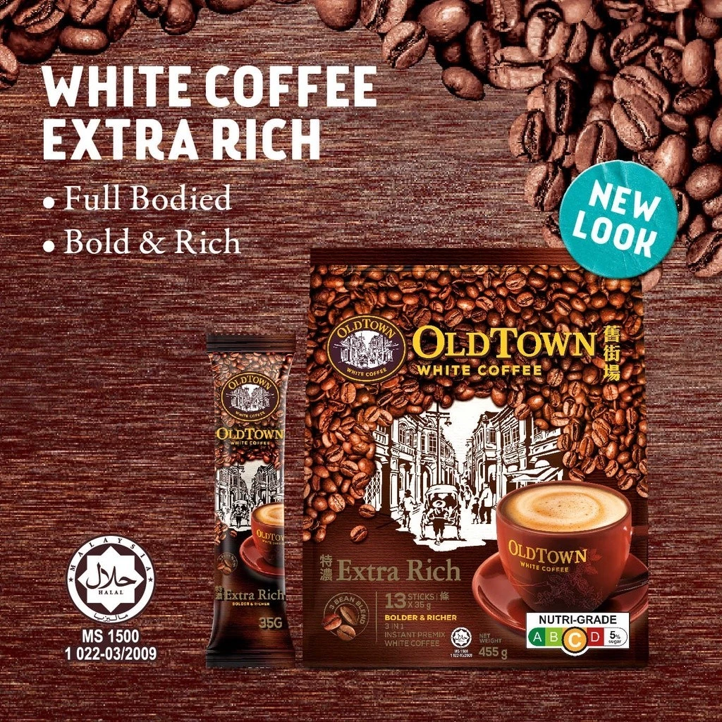 OLDTOWN Extra Rich Instant 3in1 Premix White Coffee, 13 Sticks (Expiry: June 2026) - Image 8
