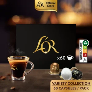 L'OR Variety Collection Coffee Capsules- Compatible with Nespresso®* Original Coffee Machines 6 packs