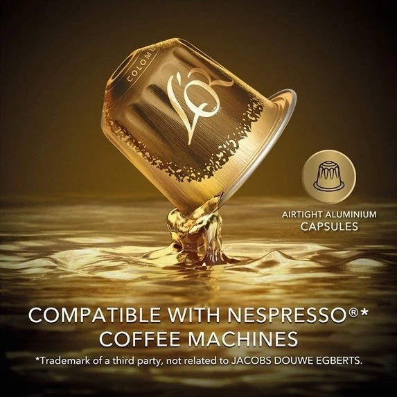 (Bundle of 4) L’OR Espresso Nespresso® Compatible Coffee Capsules, 10 capsules per pack - Image 7