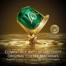 L’OR Espresso Brazil Intensity 8 Coffee Capsules- Compatible with Nespresso®* Original Coffee Machines, 10 capsules