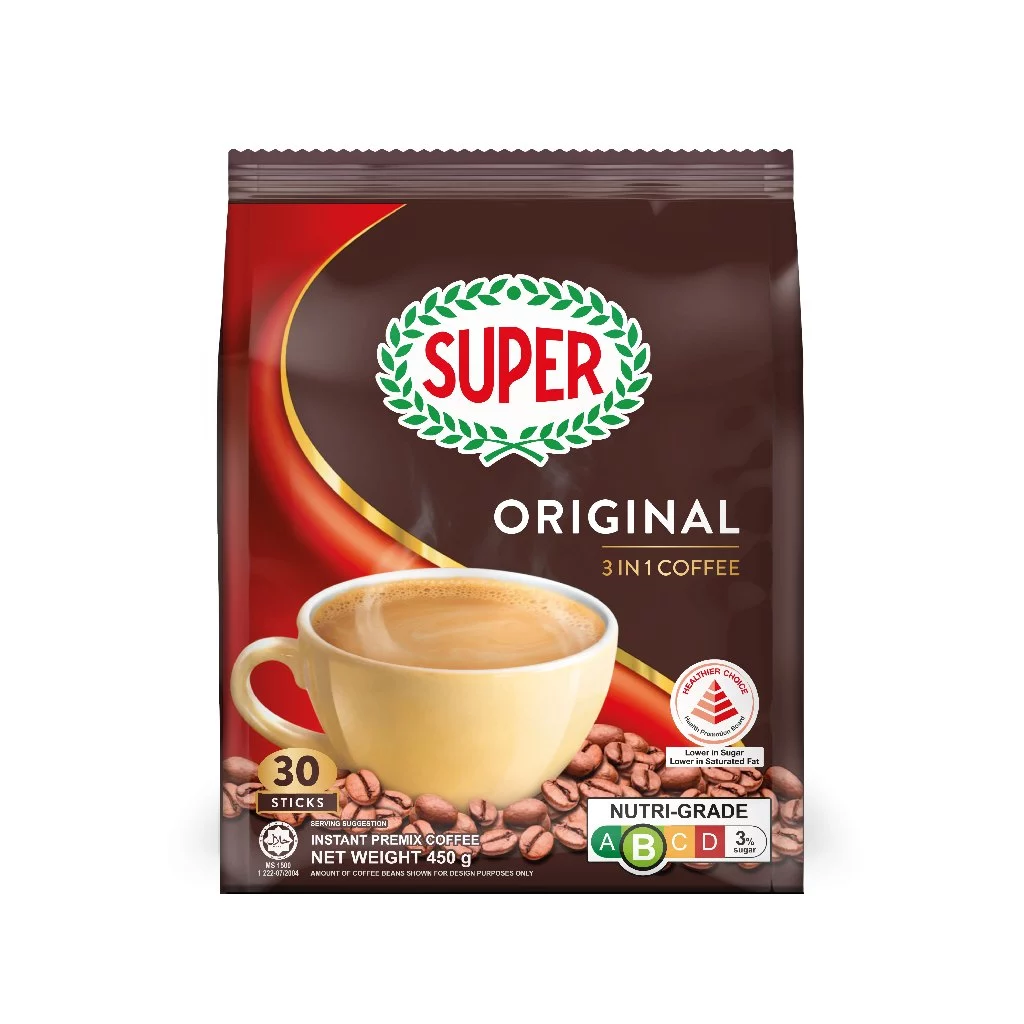 SUPER™ Original Instant 3in1 Coffee, 30 sticks (Expiry: Aug 2027) - Image 5
